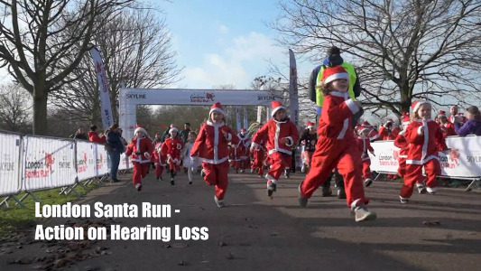 London Santa Run fundraising