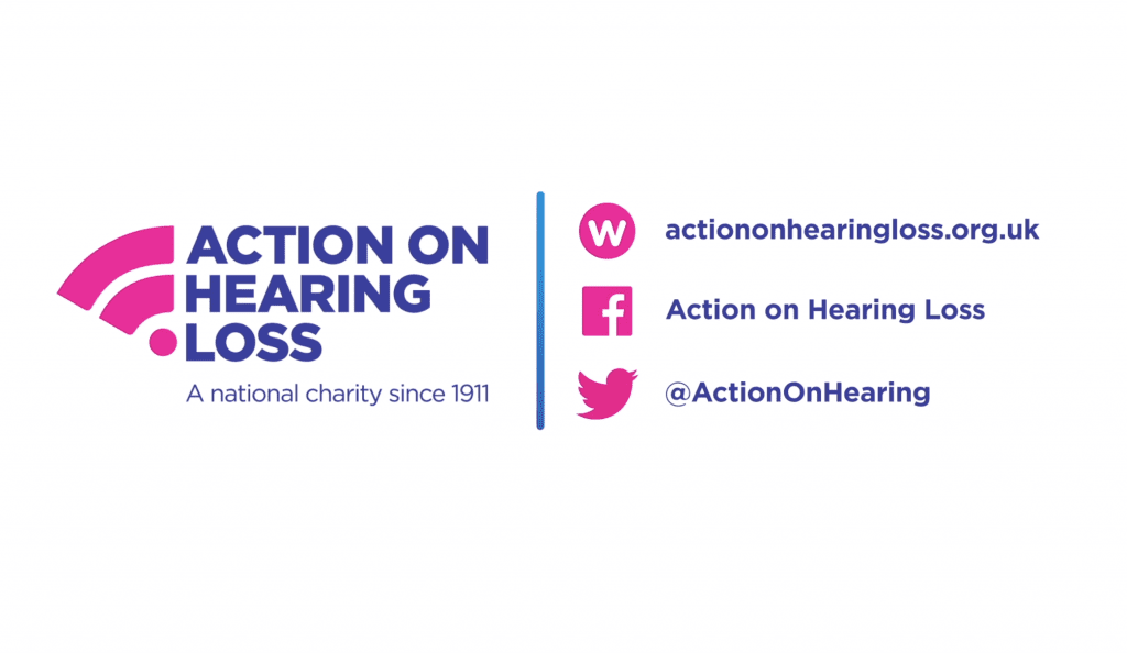 Action on Hearing Loss fundraising